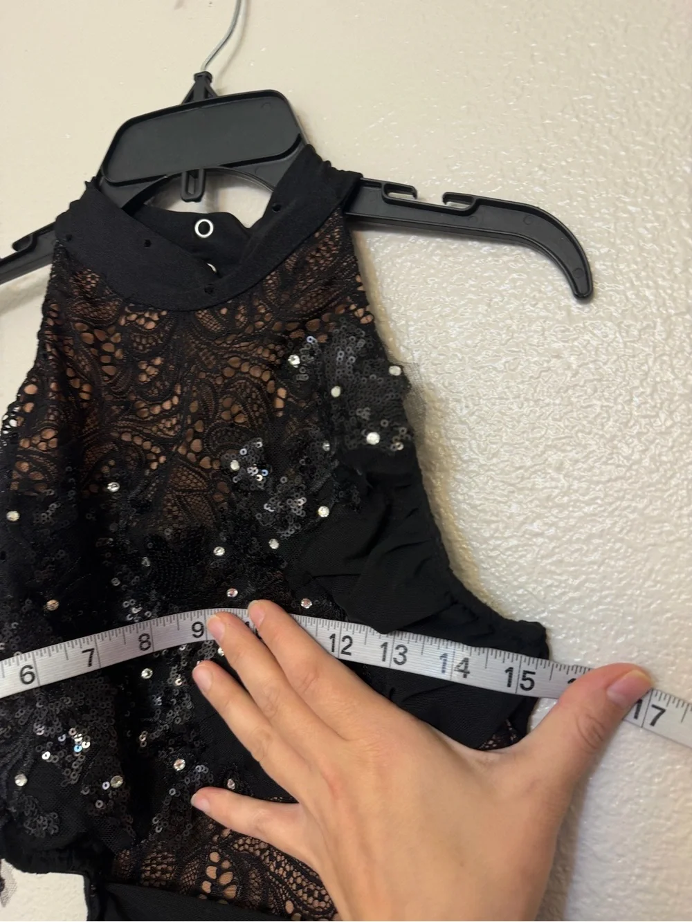 Revolution Tenth House lyrical Dance costume black custom LILITH TH24177 SA adlt